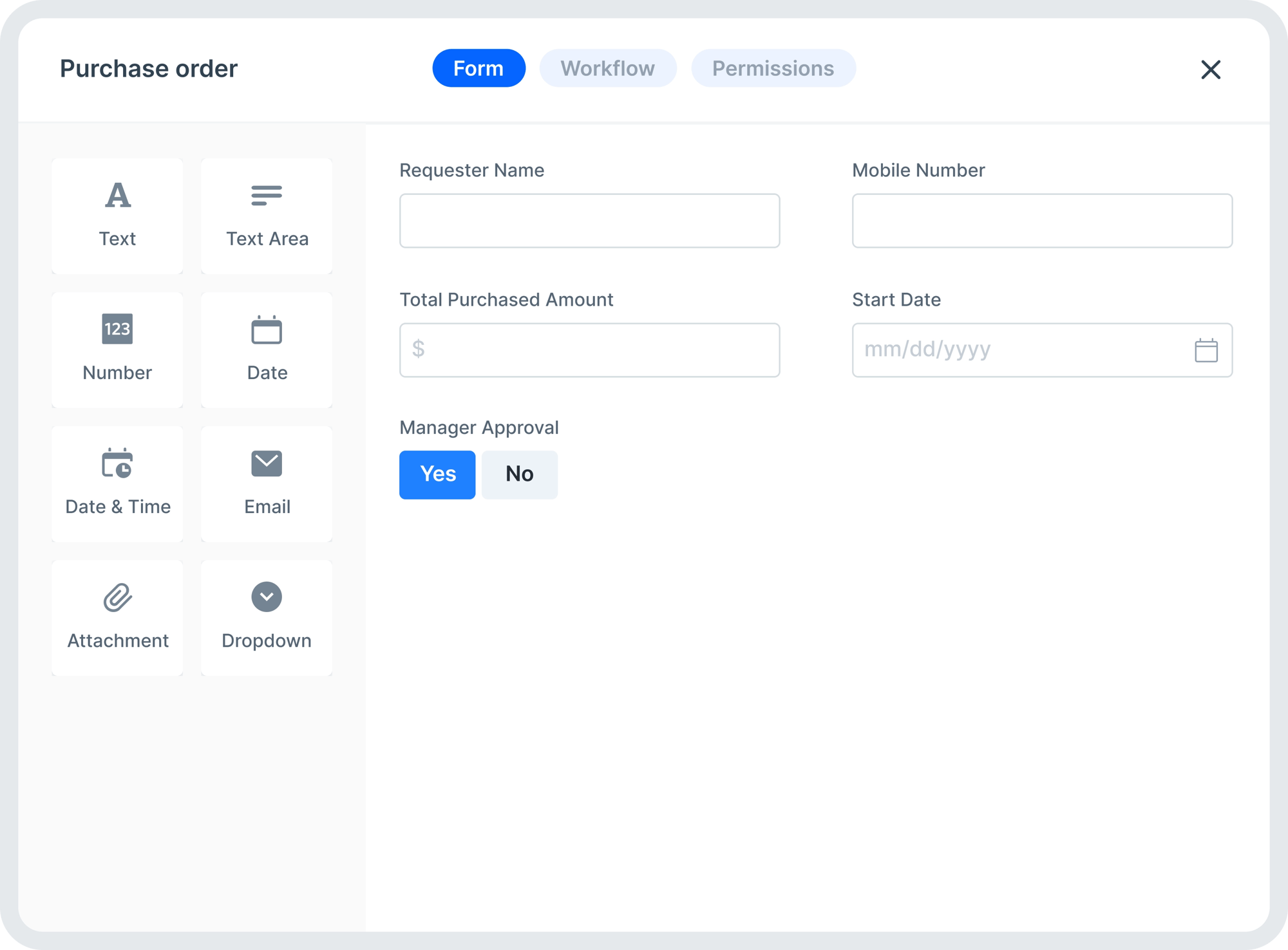 Form builder